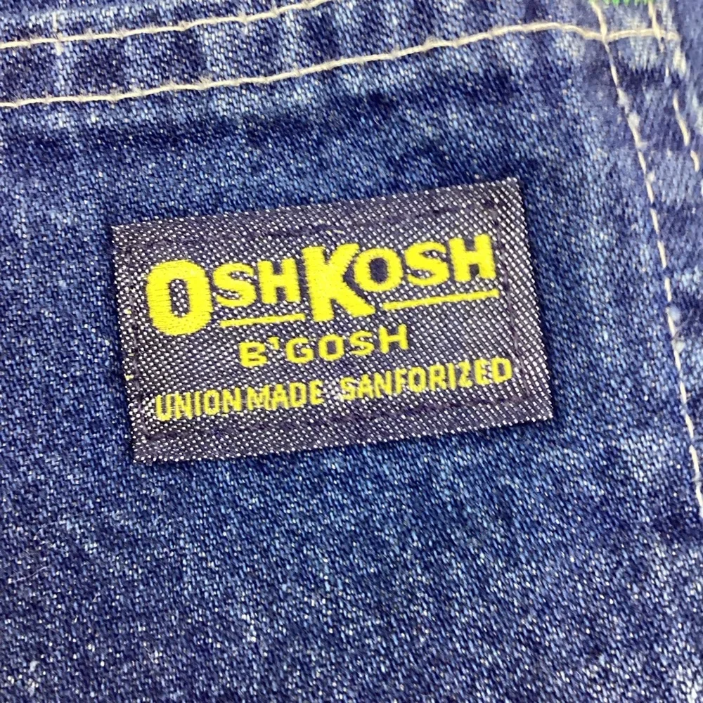 Vintage Oshkosh union made Sanforized  carpenter jeans. - Picture 6 of 7